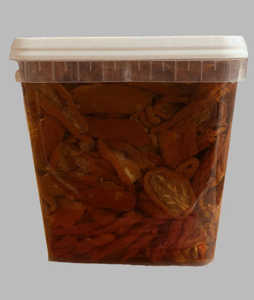 SUŠENÁ RAJČATA V OLEJI  3 KG